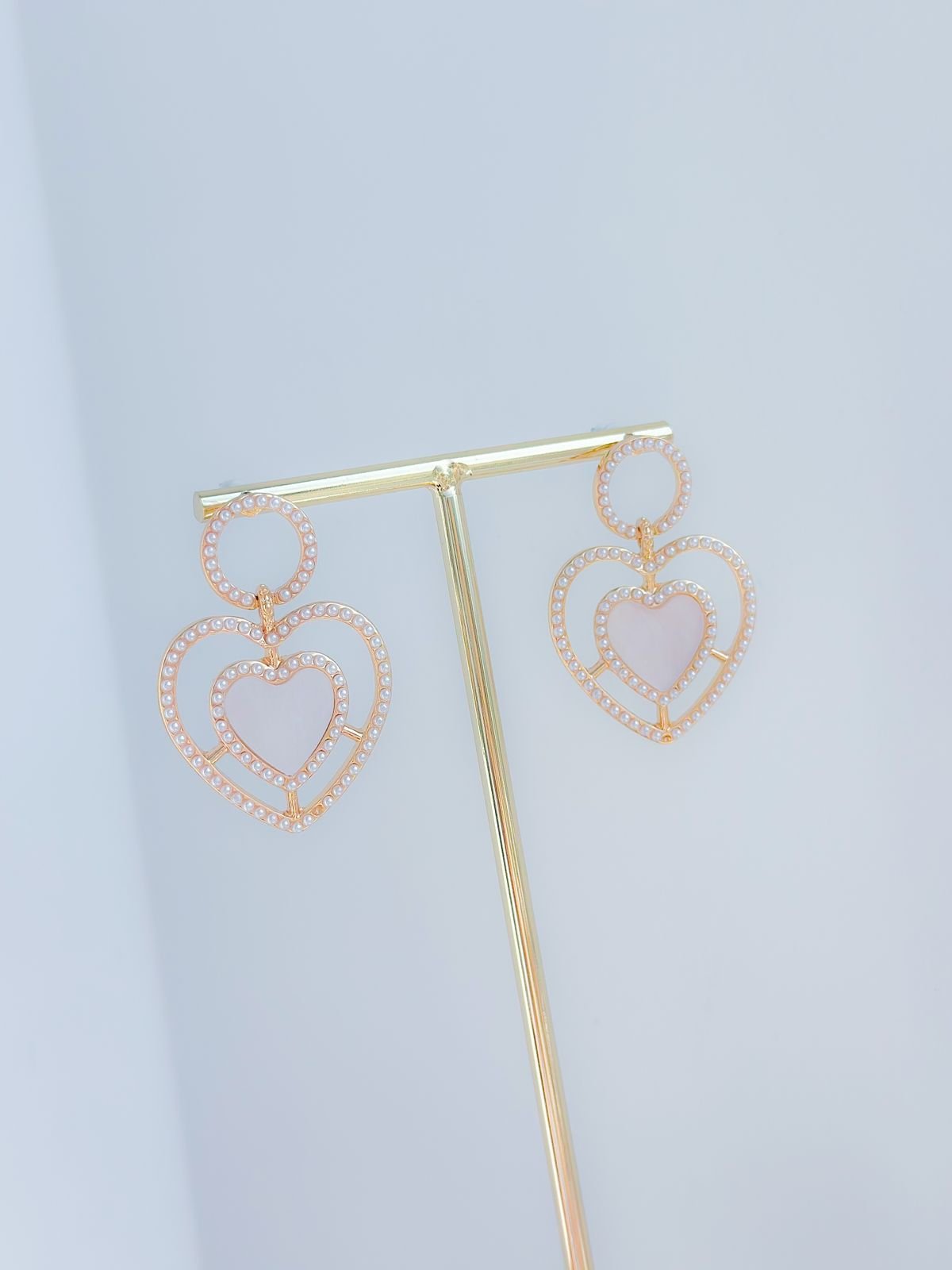 Arete Love Perla