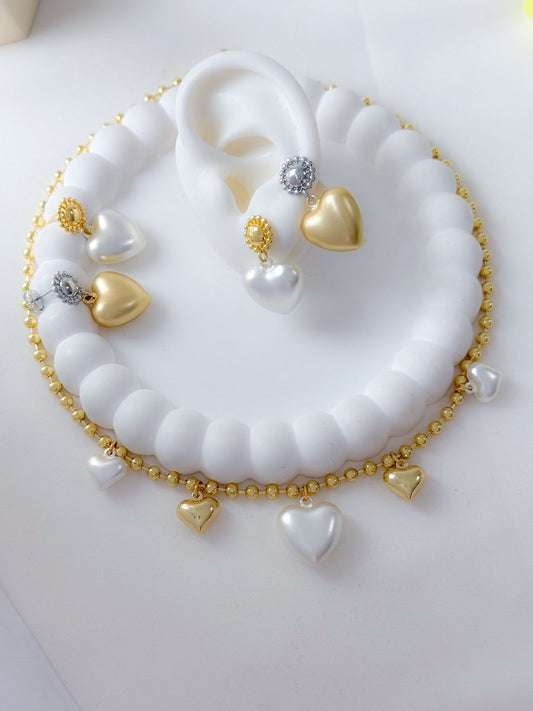 Collar y Arete Khalid