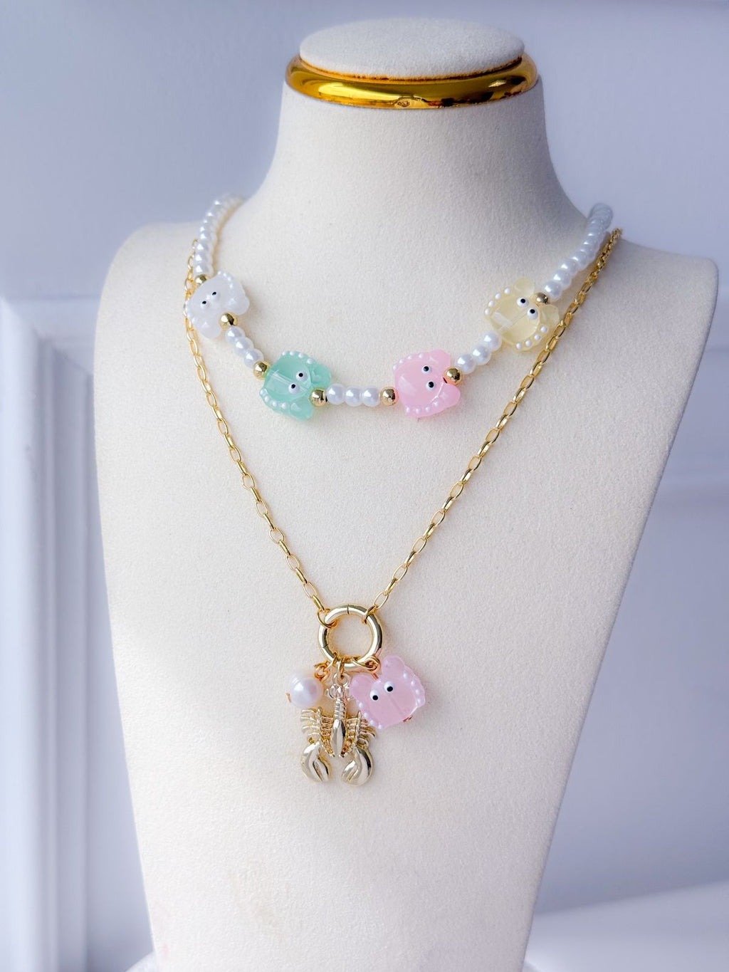 Set de collar Porcelana