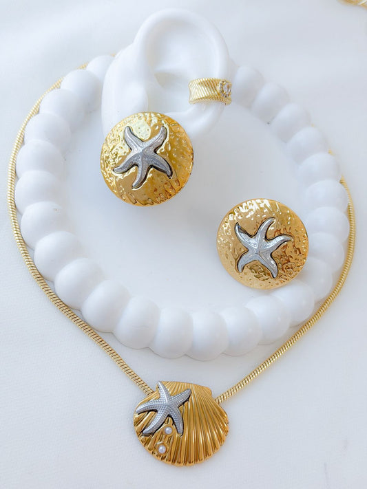 Anillo, Arete y Cadena Corinne